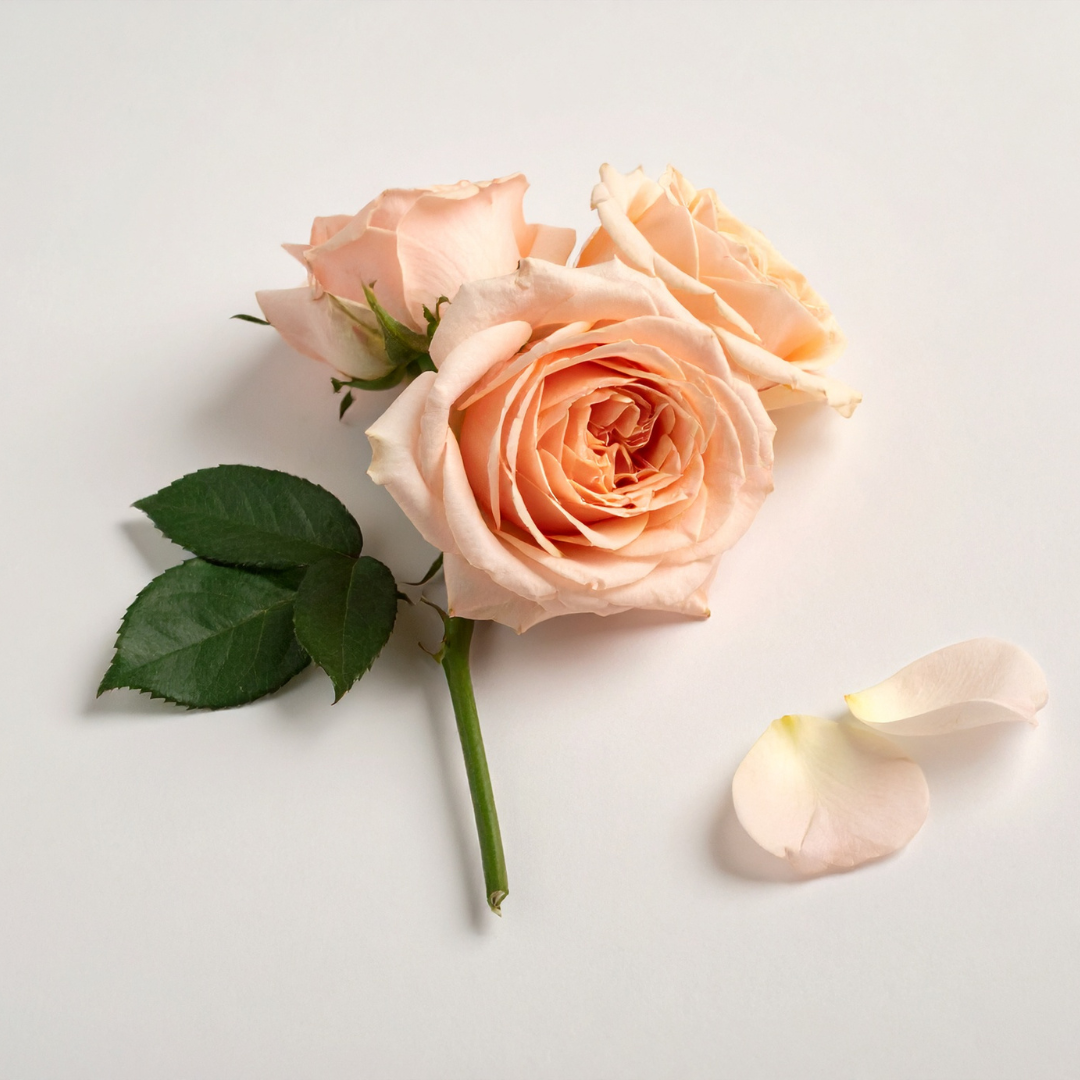 Fresh Peach Roses | Premium Quality Rose Flowers